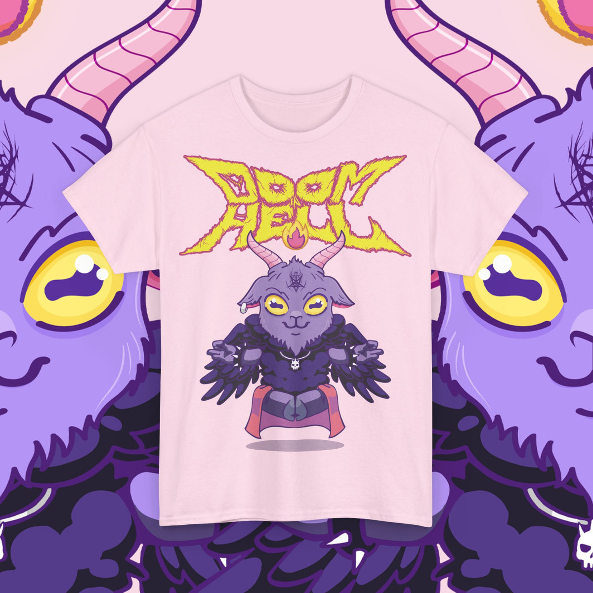 Doom in Hell - Chibi Baphometh T-shirt