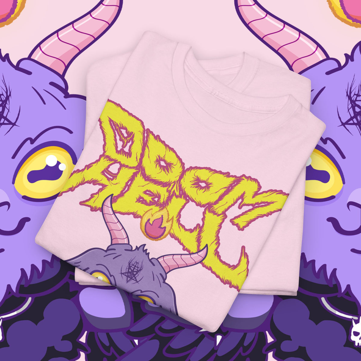 Doom in Hell - Chibi Baphometh T-shirt