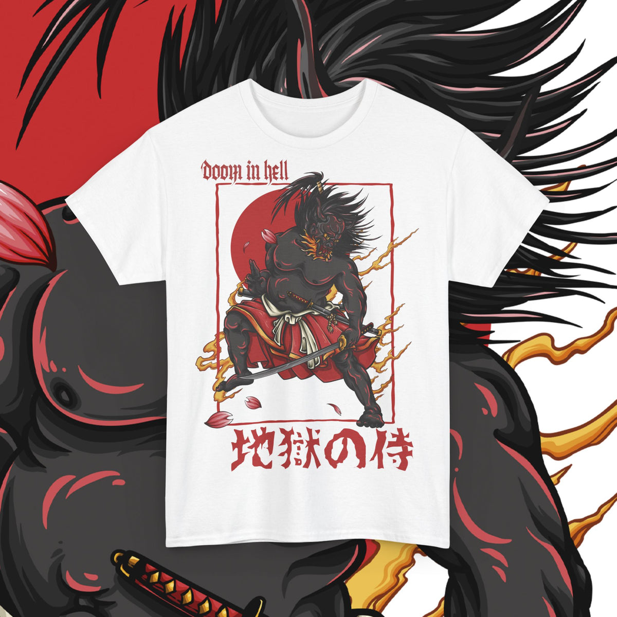 Doom in Hell - Samurái del Infierno T-shirt